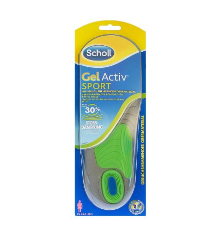 Scholl GelActiv Sport gelové vložky do sportovní obuvi pro ženy 1 pár