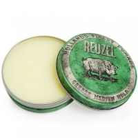 REUZEL Styling Green Pomade Grease Medium Hold pomáda na vlasy se středním zpevněním a leskem pro muže (1)