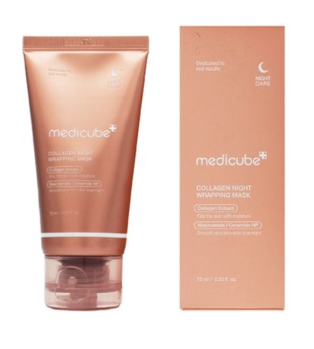 Medicube Collagen Night Wrapping Mask zpevňující noční maska s kolagenem 75 ml