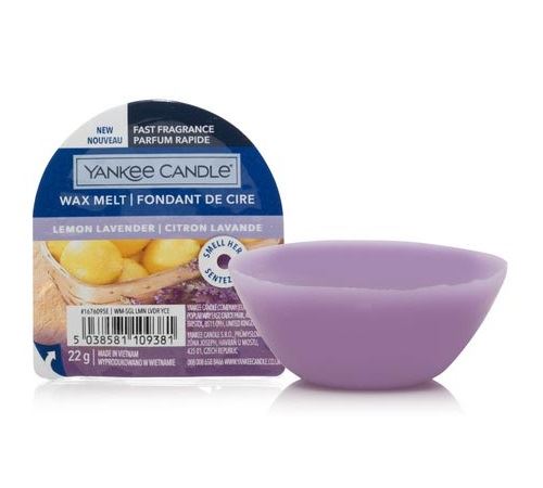 Yankee Candle Lemon Lavender vonný vosk 22 g