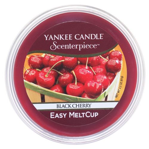 Yankee Candle Scenterpiece wax Black Cherry vonný vosk 61 g