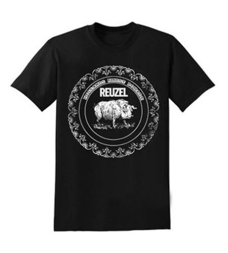 REUZEL Classic Logo T-Shirt Black pánské triko XL