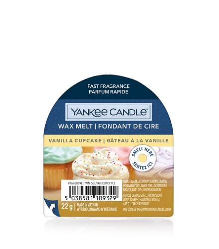 Yankee Candle Vanilla Cupcake vonný vosk 22 g