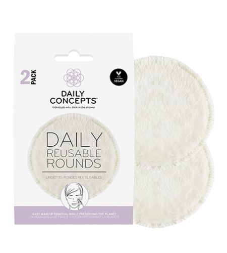 Daily Concepts Daily Reusable Rounds pratelné odličovací tampony 2 ks