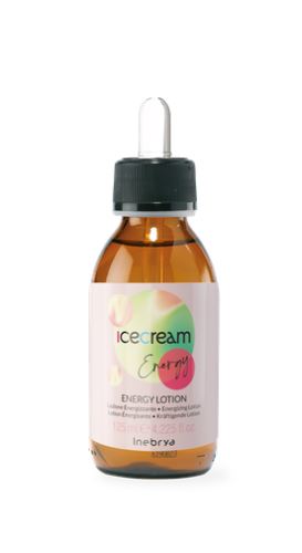 Inebrya Ice Cream Energy Energy Lotion lotion pro dodání energie a posílení jemných a oslabených vlasů 125 ml