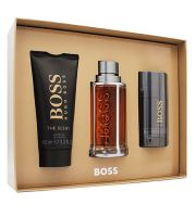 Hugo Boss Boss The Scent dárková sada pro muže toaletní voda 100 ml + sprchový gel 100 ml + deostick 75 ml