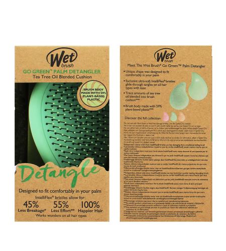 Wet Brush Go Green Palm Detangler kartáč na vlasy