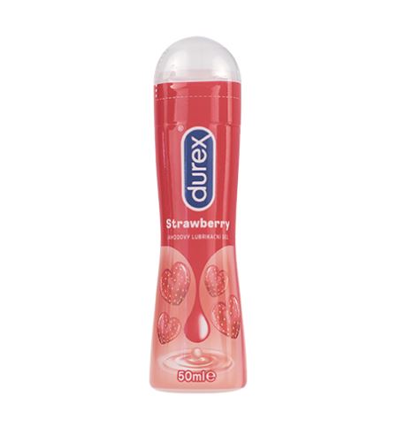 Durex Strawberry lubrikační gel na vodní bázi 50 ml