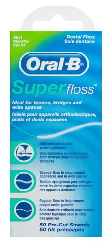 Oral-B Super Floss zubní nit 50ks