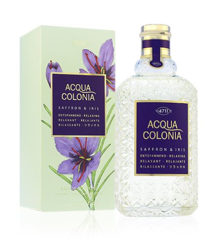 4711 Acqua Colonia Saffron & Iris kolínská voda unisex 170 ml