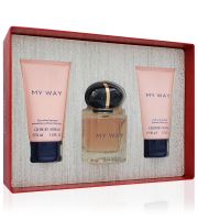 Giorgio Armani My Way dárková sada pro ženy parfémovaná voda 50 ml + sprchový gel 50 ml + tělové mléko 50 ml