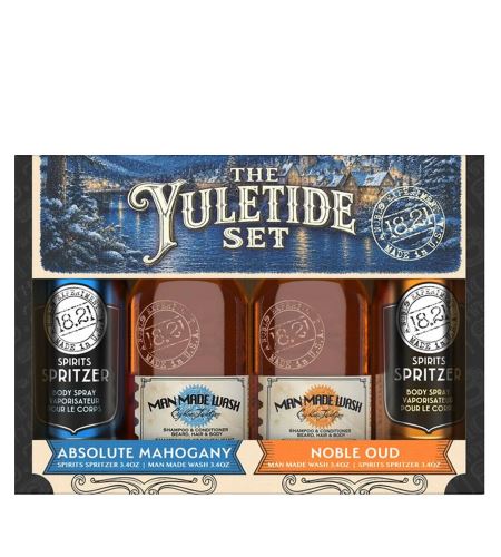 18.21 Man Made The Yuletide Set Absolute Mahogany & Noble Oud pánská dárková sada 4x100 ml