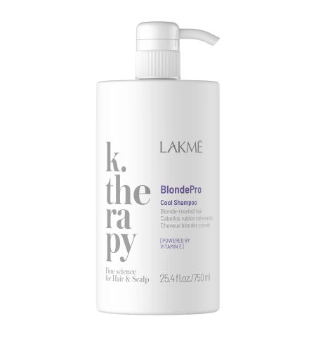 Lakmé K.Therapy BlondePro Cool Shampoo neutralizační šampon