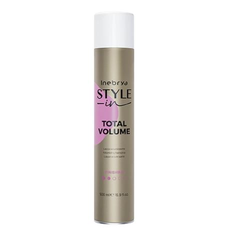 Inebrya Style-in Total Volume lak na vlasy pro objem 500 ml
