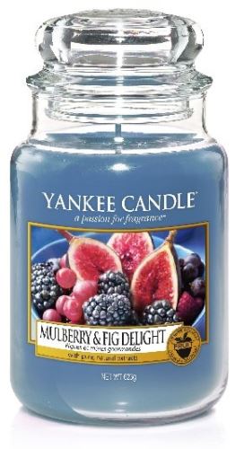 Yankee Candle Mulberry & Fig Delight vonná svíčka 623 g