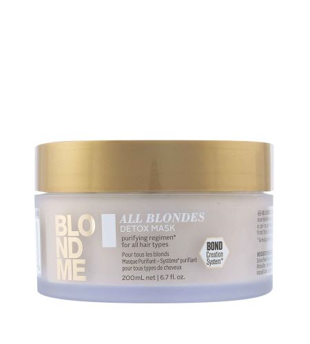 Schwarzkopf Professional BlondMe All Blondes detoxikační maska na vlasy 200 ml