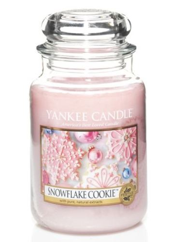Yankee Candle Snowflake Cookie vonná svíčka 623 g