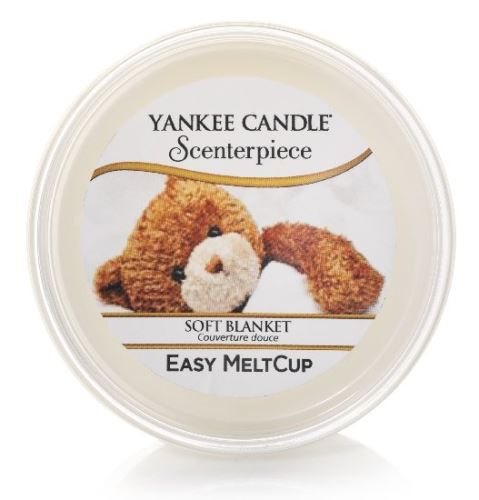 Yankee Candle Scenterpiece wax Soft Blanket vonný vosk 61 g