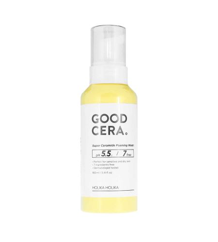 Holika Holika Good Cera Super Ceramide Foaming Wash exfoliační čisticí pěna s ceramidy 160 ml