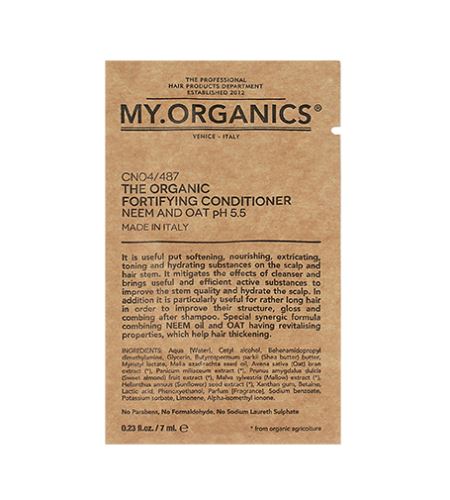 MY.ORGANICS My.Scalp kondicionéru 7 ml vzorek