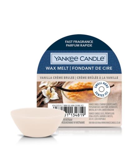 Yankee Candle Vanilla Creme Bruleé vonný vosk 22 g