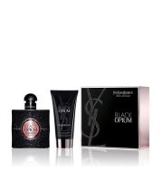 Yves Saint Laurent Black Opium parfémovaná voda 50 ml + tělová emulze se třpytkami 50 ml Pro ženy dárková sada