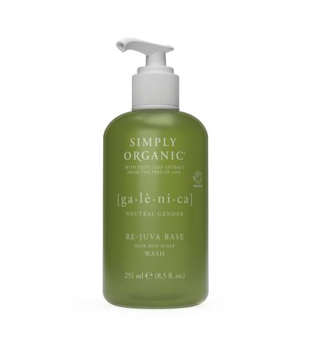 Simply Organic Re-Juva Base Hair & Scalp Wash jemný čistící šampon