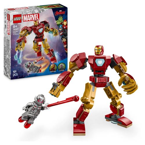 LEGO® Marvel 76307 Iron Man v robotickém obleku vs. Ultron