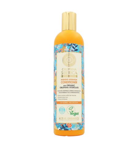 Natura Siberica Oblepikha Siberica Intensive Hydration Conditioner rakytníkový kondicionér na normální a suché vlasy 400 ml