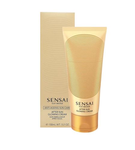 Sensai Silky Bronze After Sun Glowing Cream krém po opalování proti stárnutí pokožky 150 ml