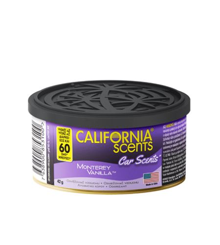 California Scents Car Scents Monterey Vanilla vůně do auta 42 g