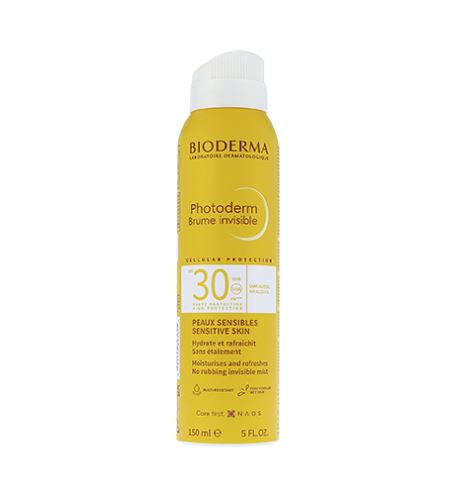 Bioderma Photoderm hydratační a osvěžující neviditelná mlha na opalování SPF 30 150 ml