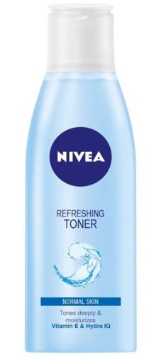 Nivea Refreshing Toner čistící pleťová voda pro normální až smíšenou pleť 200 ml