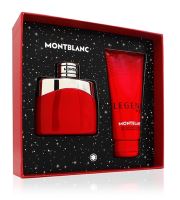 Montblanc Legend Red dárková sada pro muže parfémovaná voda 50 ml + sprchový gel 100 ml