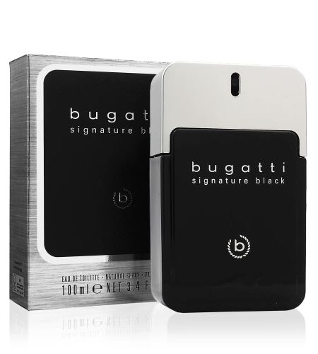 Bugatti Signature Black toaletní voda pro muže 100 ml