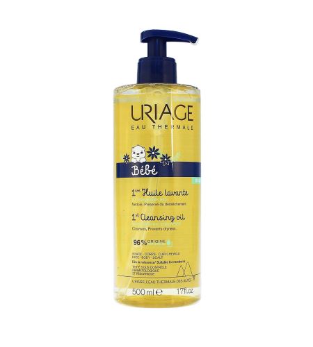 URIAGE Bébé 1st Cleansing Oil vyživující čisticí olej pro děti 500 ml