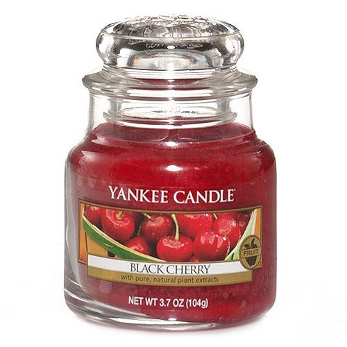 Yankee Candle Black Cherry vonná svíčka 104 g
