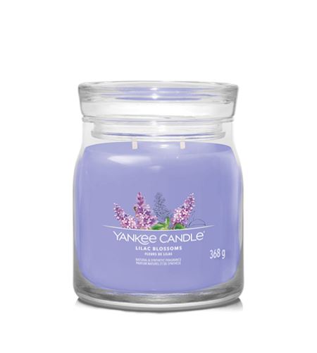Yankee Candle Lilac Blossoms signature svíčka střední 368 g