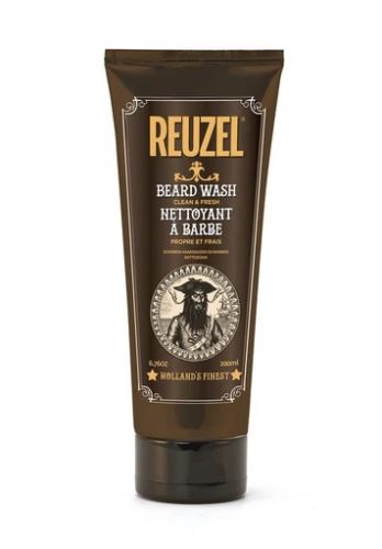 REUZEL Beard Wash Clean & Fresh mycí gel na vousy a obličej pro muže 200 ml
