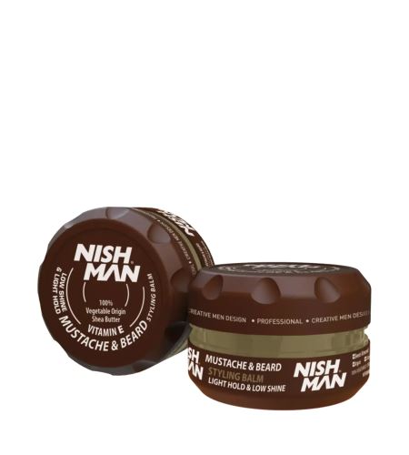 NISHMAN Beard & Mustache Styling Balm balzám na vousy 100 ml