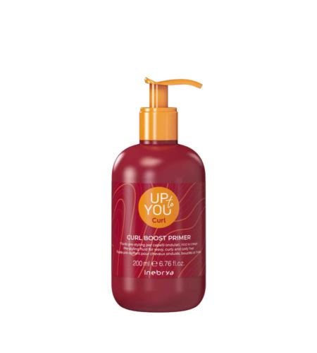 Inebrya Up to You Curl Boost Primer přípravný fluid pro vlnité, kudrnaté a kadeřavé vlasy 200 ml