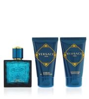 Versace Eros dárková sada pro muže toaletní voda 50 ml + sprchový gel 50 ml + balzám po holení 50 ml (1)