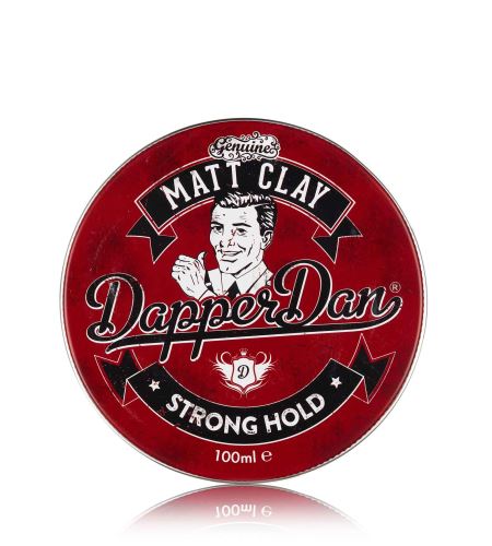 Dapper Dan Matt Clay matná jílová pomáda pro silnou fixaci 100 ml
