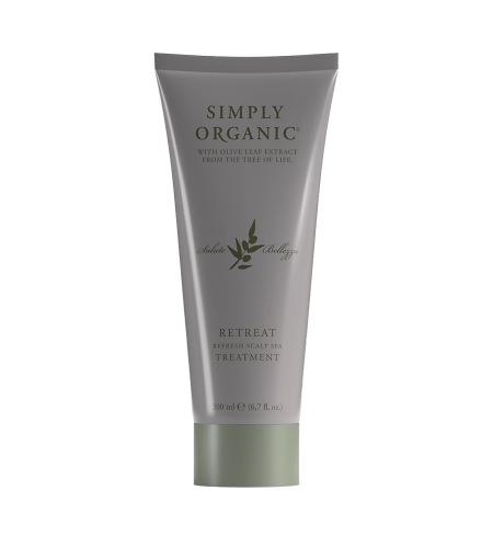 Simply Organic Retreat Refresh Scalp Spa Treatment vyrovnávající a revitalizační ošetření pro pokožku hlavy