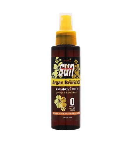Vivaco Sun Vital Argan Oil opalovací olej s BIO arganovým olejem SPF 0 100 ml