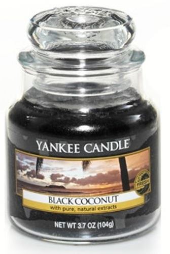 Yankee Candle Black Coconut vonná svíčka 104 g
