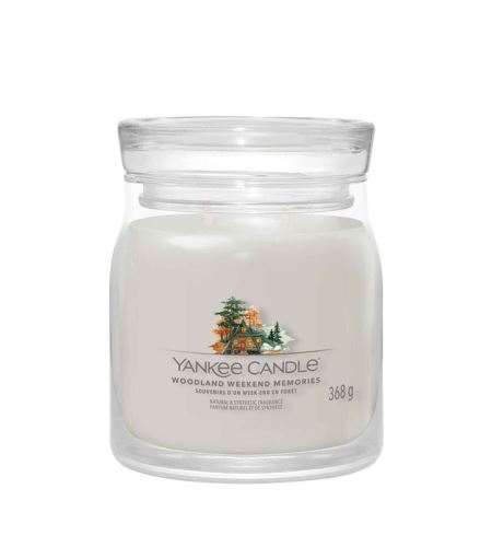 Yankee Candle Woodland Weekend Memories signature svíčka střední 368 g