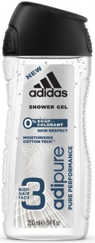 Adidas Adipure 3in1 sprchový gel 250 ml Pro muže