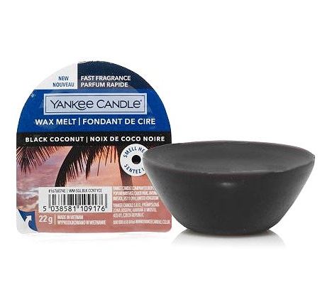 Yankee Candle Black Coconut vonný vosk 22 g